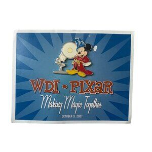 Walt Disney Imagineering & Pixar 2007 Mickey Sorcerer Pin